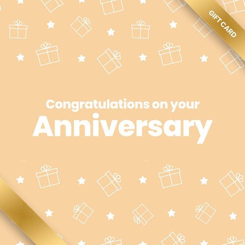 Happy Anniversary Gift Card