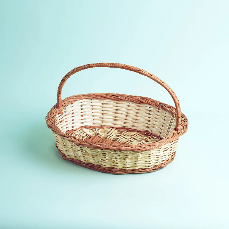Oval Cane Basket (18 x 4)