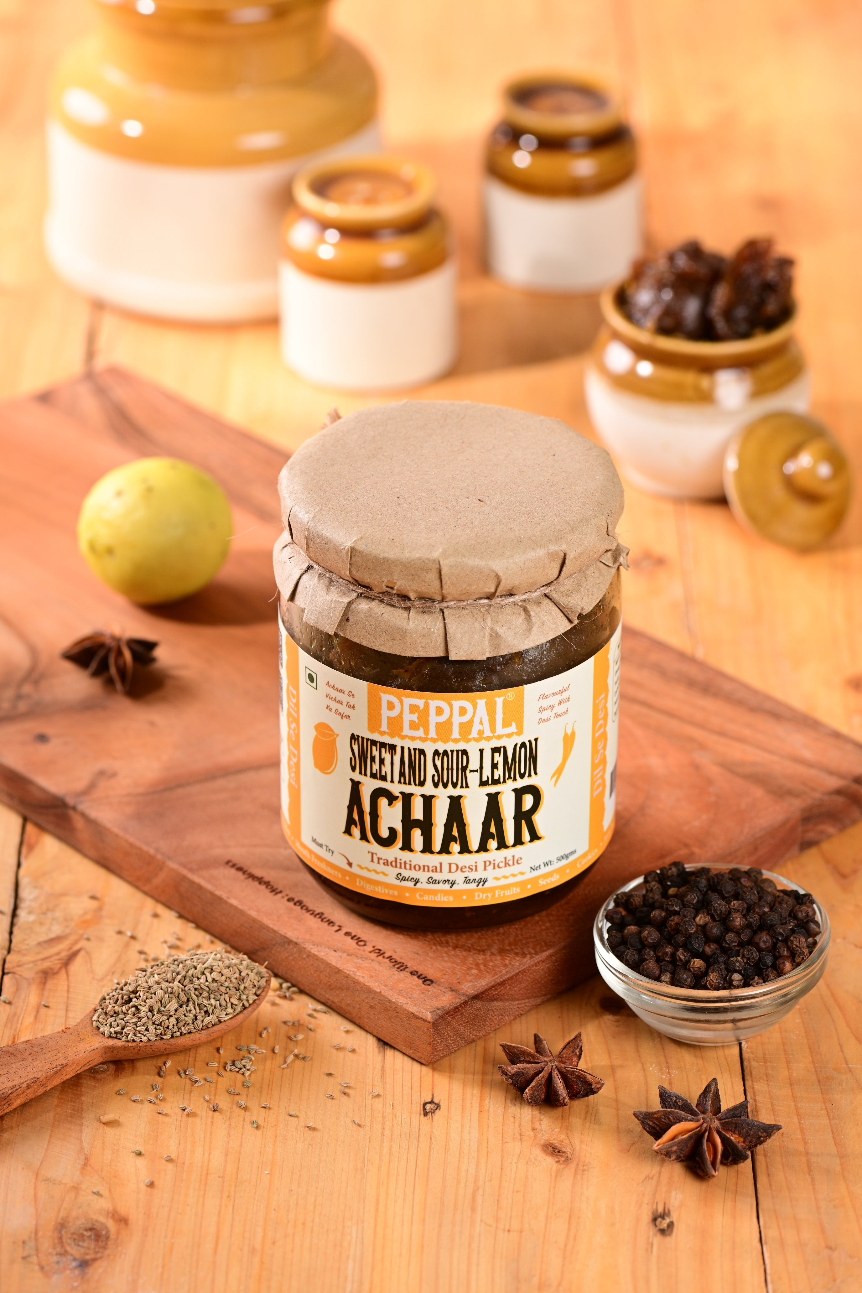 Sweet & Sour Lemon Achaar