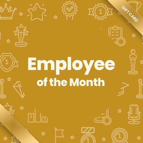 Employee of the month Gift Card