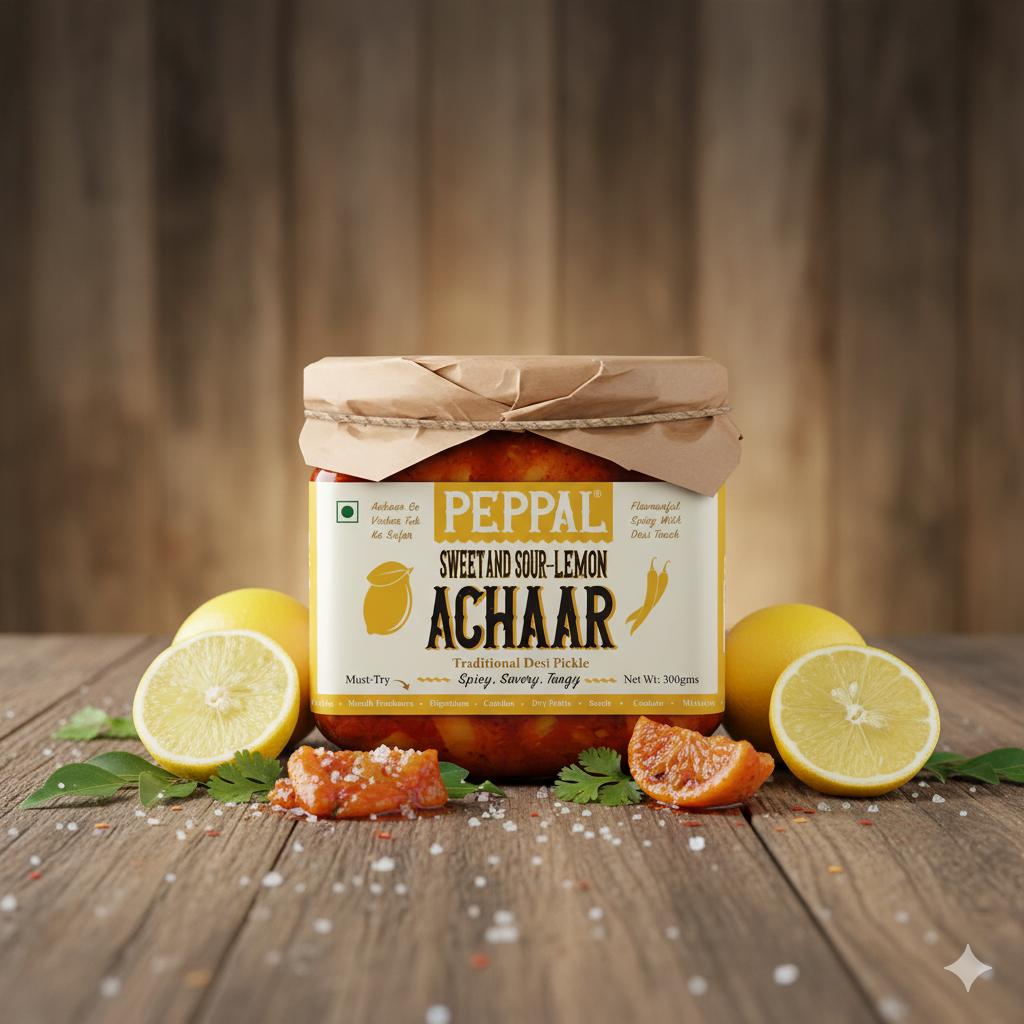 Sweet & Sour Lemon Achaar