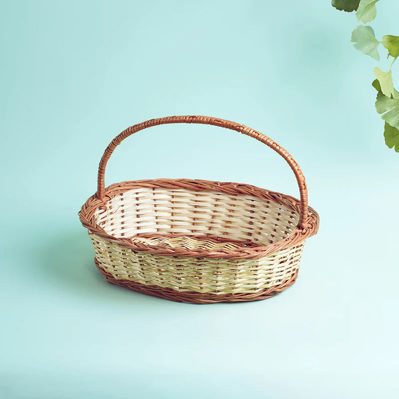 Oval Cane Basket (18 x 4)