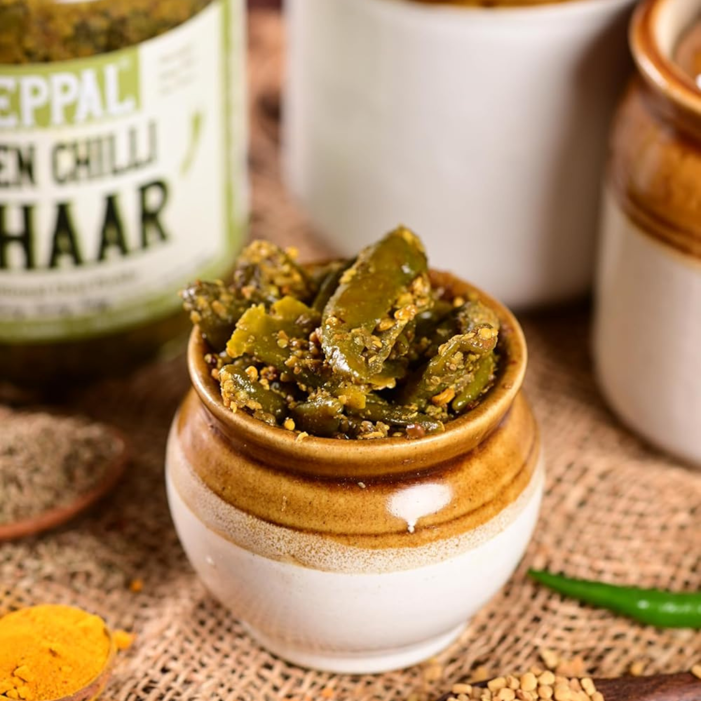 Green Chilli Achaar
